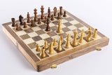 14" Folding Chess Box and Set by Chess House