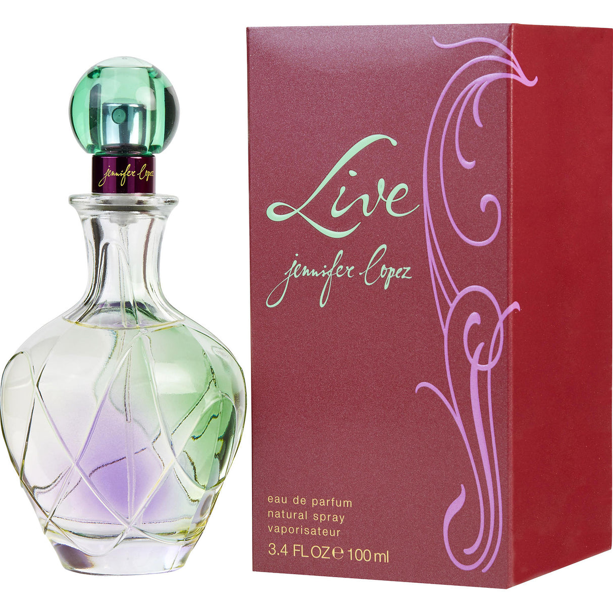 LIVE JENNIFER LOPEZ by Jennifer Lopez - EAU DE PARFUM SPRAY 3.4 OZ - Women