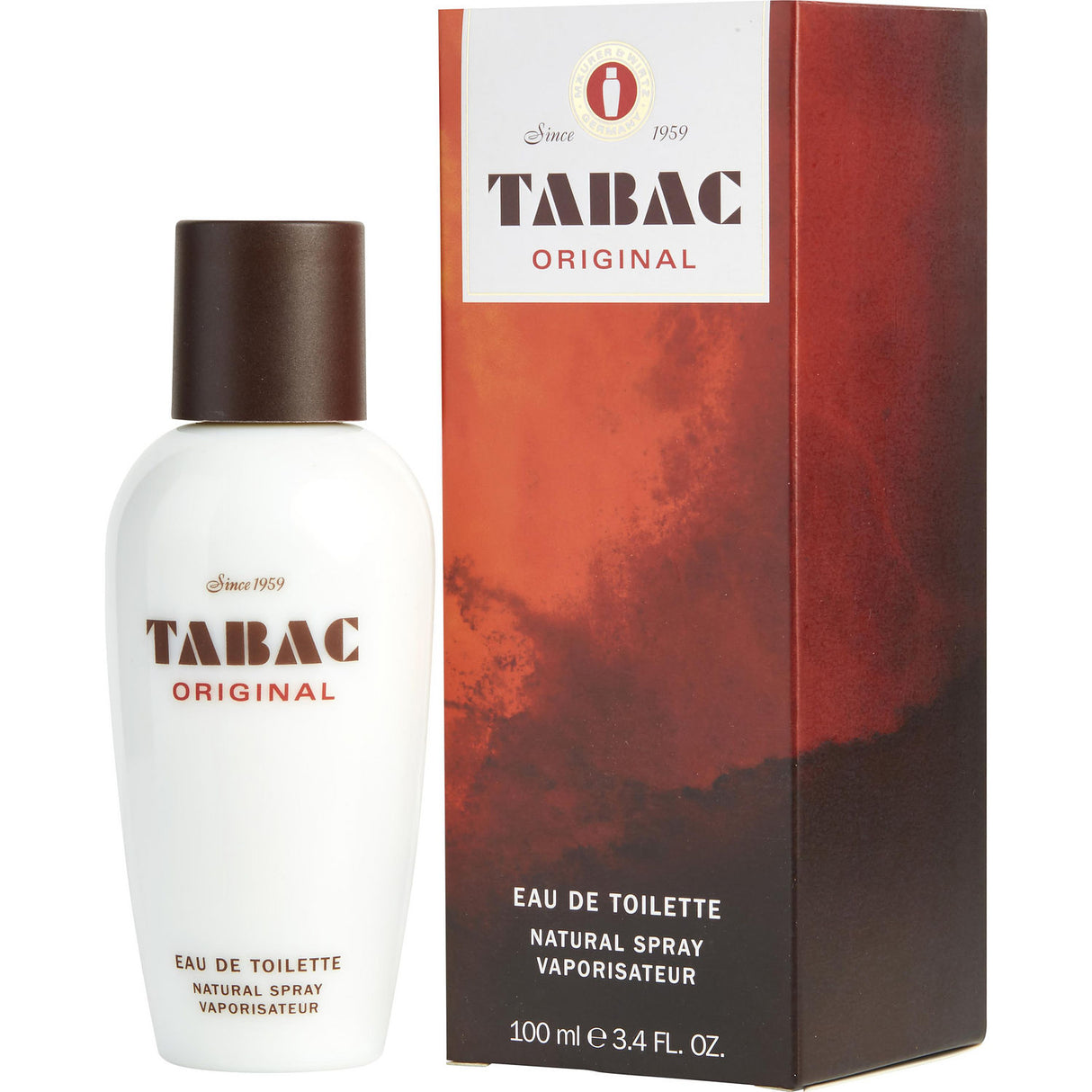 TABAC ORIGINAL by Maurer & Wirtz - EDT SPRAY 3.4 OZ - Men