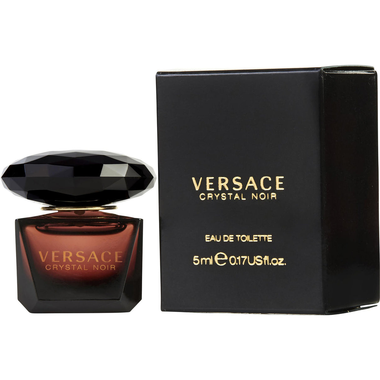 VERSACE CRYSTAL NOIR by Gianni Versace - EDT 0.17 OZ MINI - Women