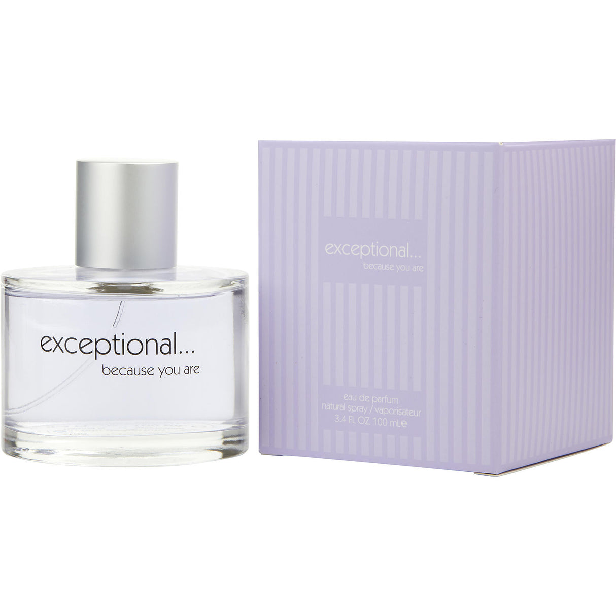 EXCEPTIONAL-BECAUSE YOU ARE by Exceptional Parfums - EAU DE PARFUM SPRAY 3.4 OZ - Women