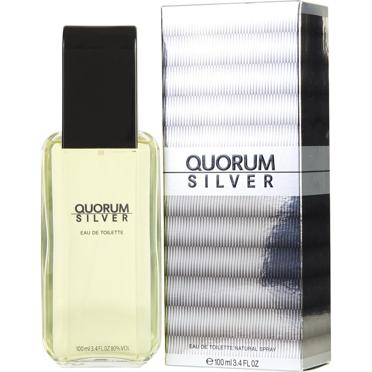 QUORUM SILVER by Antonio Puig - EDT SPRAY 3.4 OZ - Men