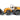 Liebherr 576 Wheel Loader Yellow with White Top Diecast Model by Siku
