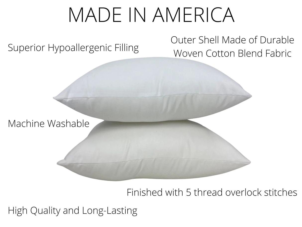 14x40 or 40x14 | Indoor Outdoor Hypoallergenic Polyester Pillow Insert | Quality Insert | Pillow Insert | Throw Pillow Insert | Pillow Form by UniikPillows