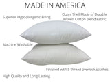 14x40 or 40x14 | Indoor Outdoor Hypoallergenic Polyester Pillow Insert | Quality Insert | Pillow Insert | Throw Pillow Insert | Pillow Form by UniikPillows