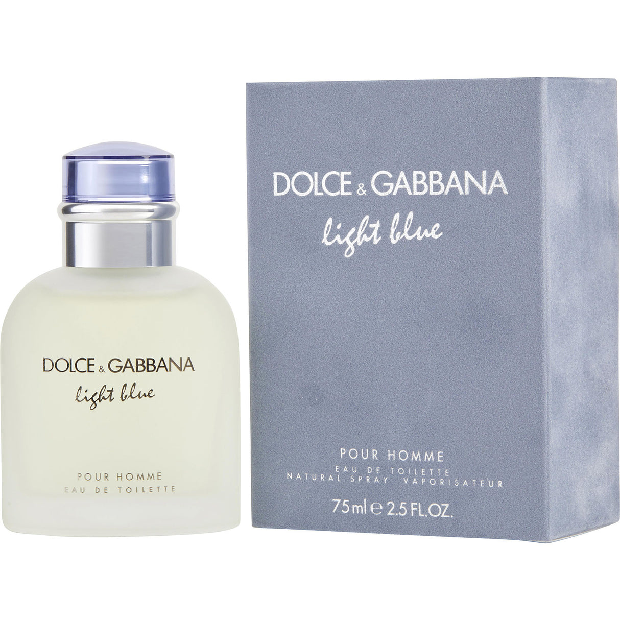 D & G LIGHT BLUE by Dolce & Gabbana - EDT SPRAY 2.5 OZ - Men