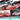 1993 Ford SVT Mustang Cobra #17 with Enclosed Car Trailer "Eibach" White with Red Stripes "Tow & Go" Series 1/64 Diecast Model Cars by Maisto