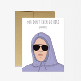 Damian Mean Girls Card by Quirky Crate