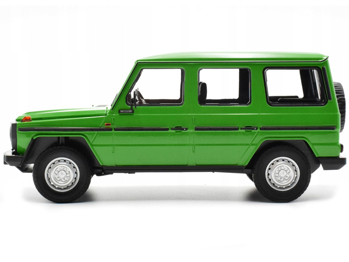 1980 Mercedes-Benz G-Model (LWB) Green with Black Stripes Limited Edition to 402 pieces Worldwide 1/18 Diecast Model Car by Minichamps