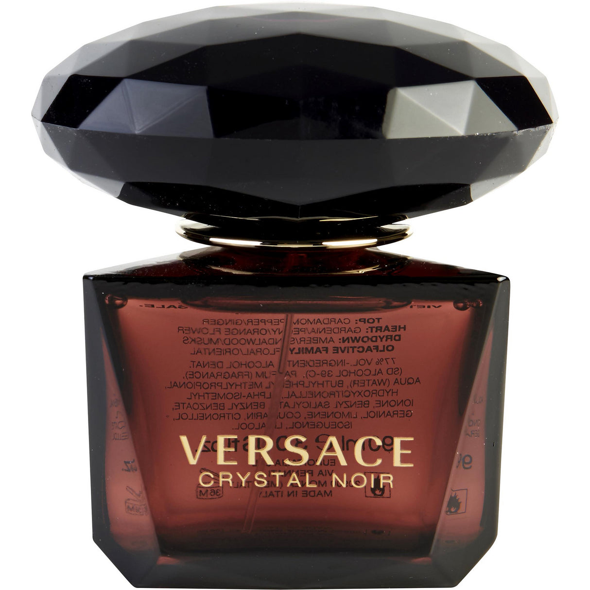 VERSACE CRYSTAL NOIR by Gianni Versace - EDT SPRAY 3 OZ *TESTER - Women