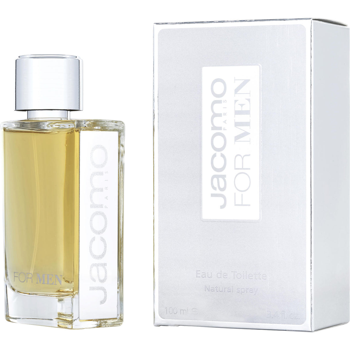 JACOMO SILVER by Jacomo - EDT SPRAY 3.4 OZ - Men