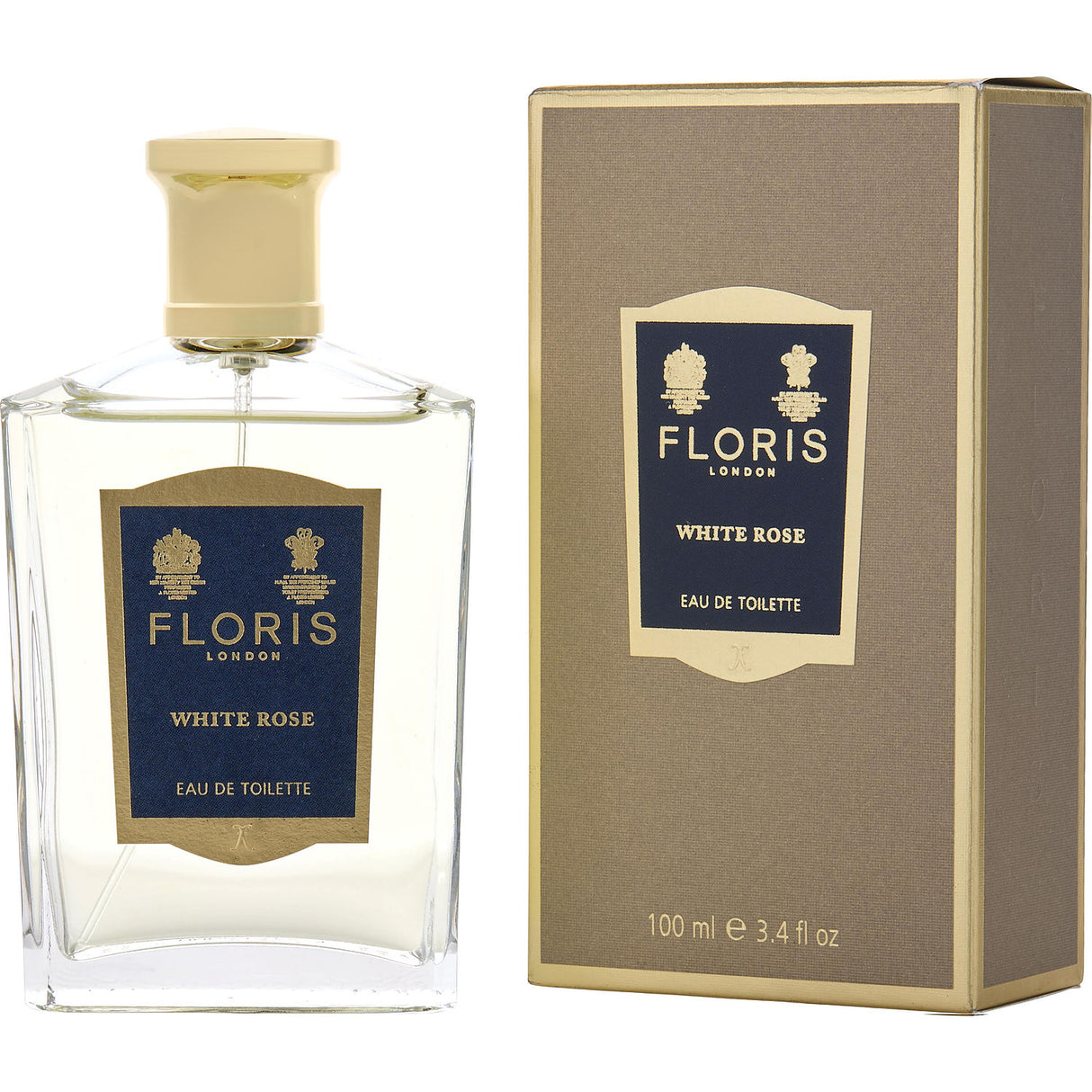 FLORIS WHITE ROSE by Floris - EDT SPRAY 3.4 OZ - Women