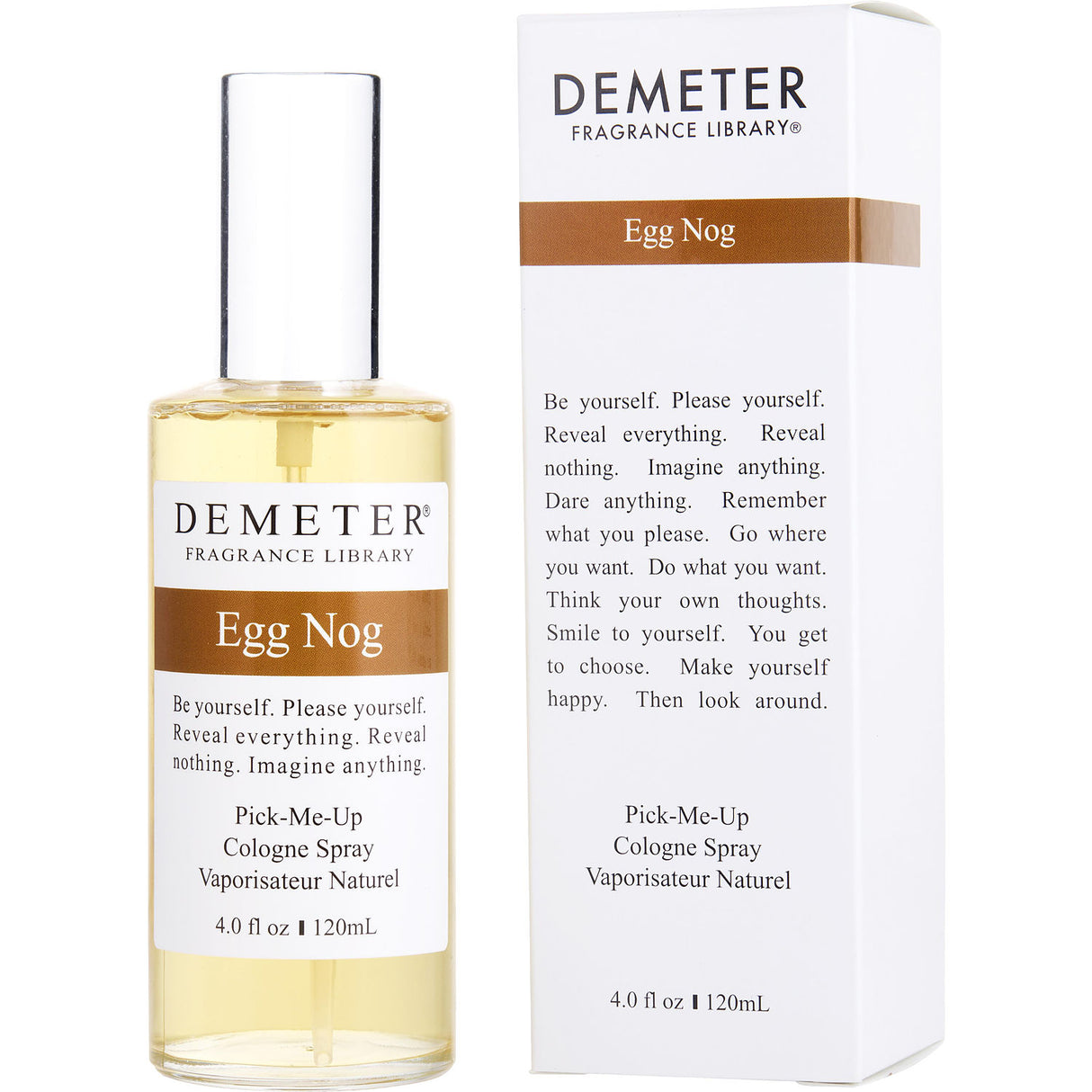 DEMETER EGG NOG by Demeter - COLOGNE SPRAY 4 OZ - Unisex