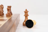 16" Folding Magnetic Wooden Chess Set by Chess House