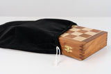 16" Folding Magnetic Wooden Chess Set by Chess House