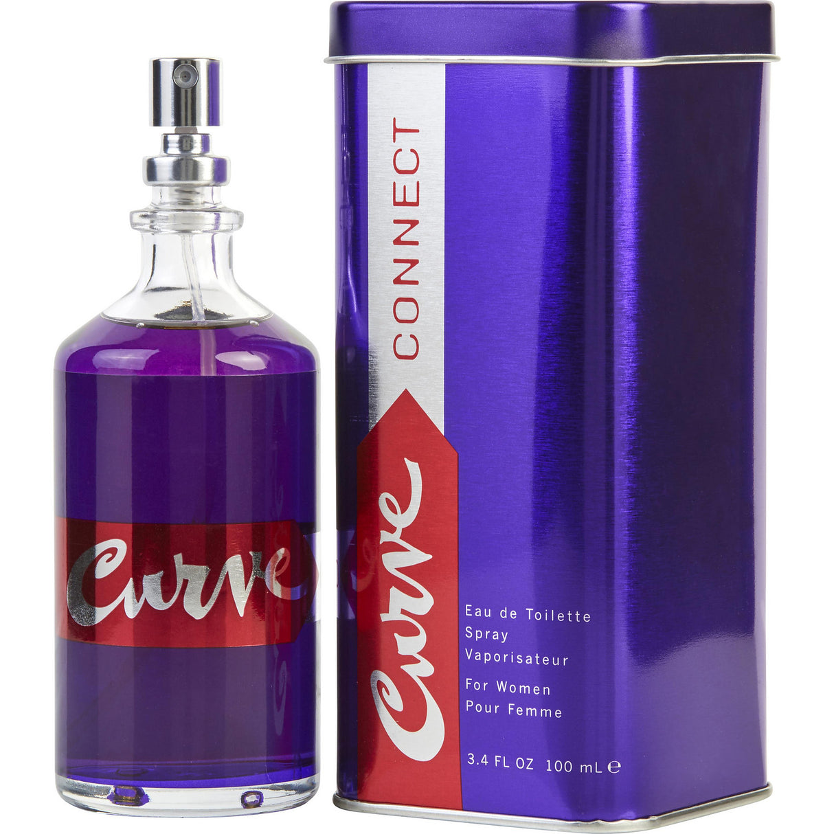 CURVE CONNECT by Liz Claiborne - EDT SPRAY 3.4 OZ - Women