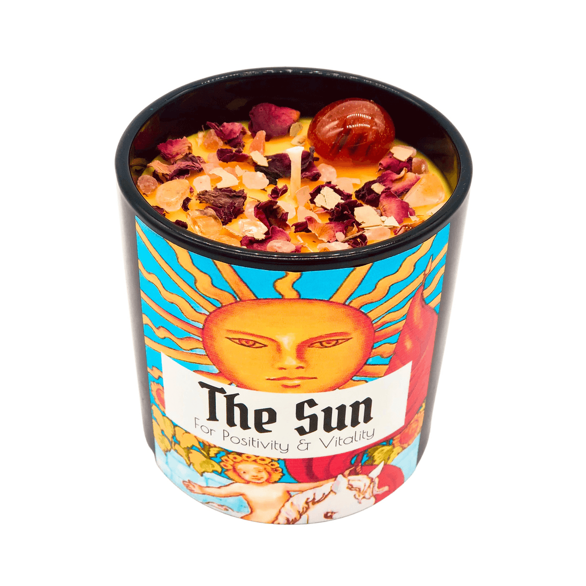 The Sun Tarot Candle by Energy Wicks