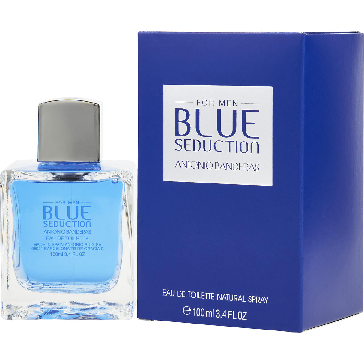 BLUE SEDUCTION by Antonio Banderas - EDT SPRAY 3.4 OZ - Men