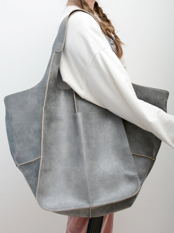 Split-Joint Tote Bags Handbags by migunica