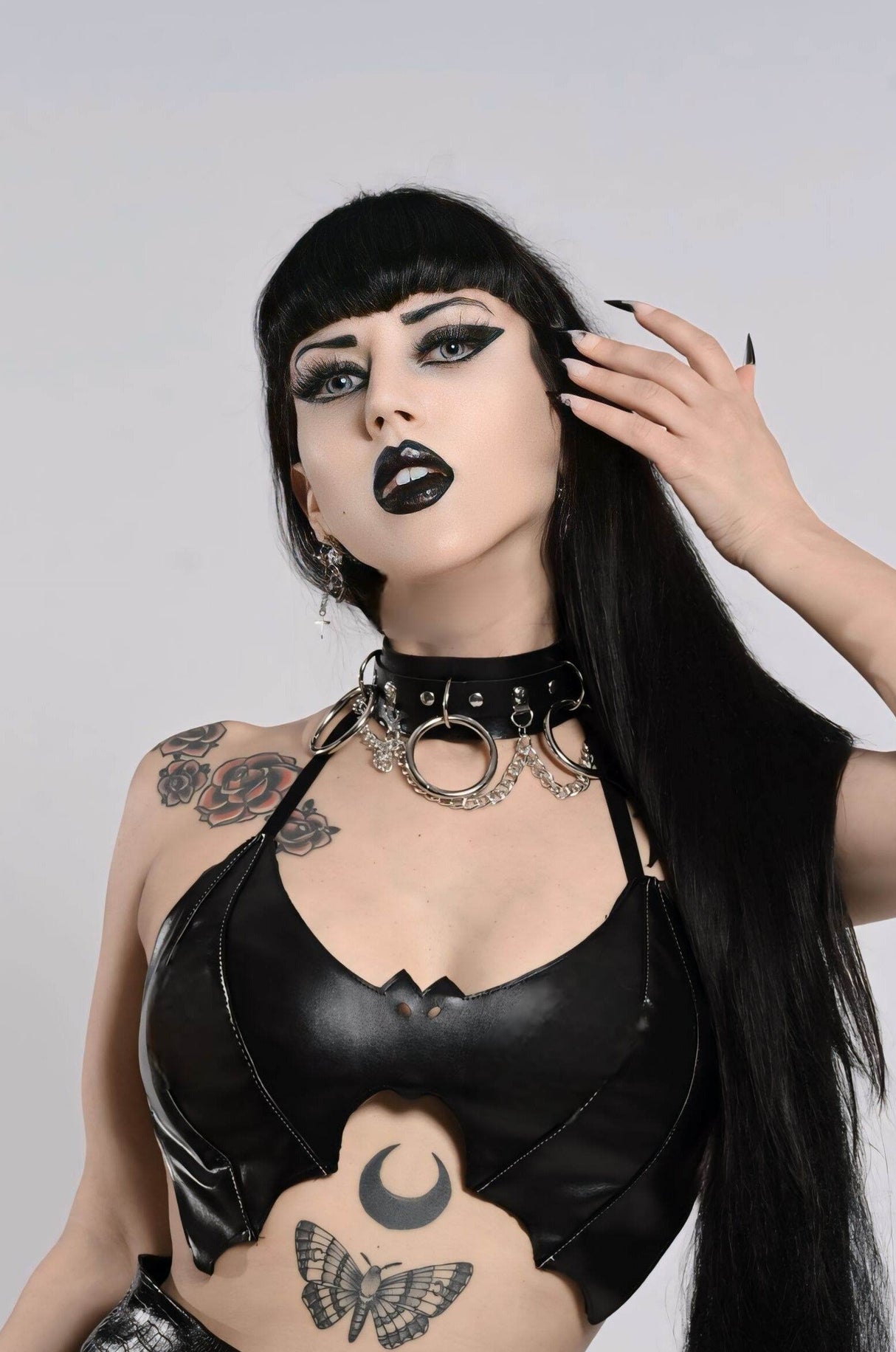 Midnight Steam Choker by The Cursed Closet