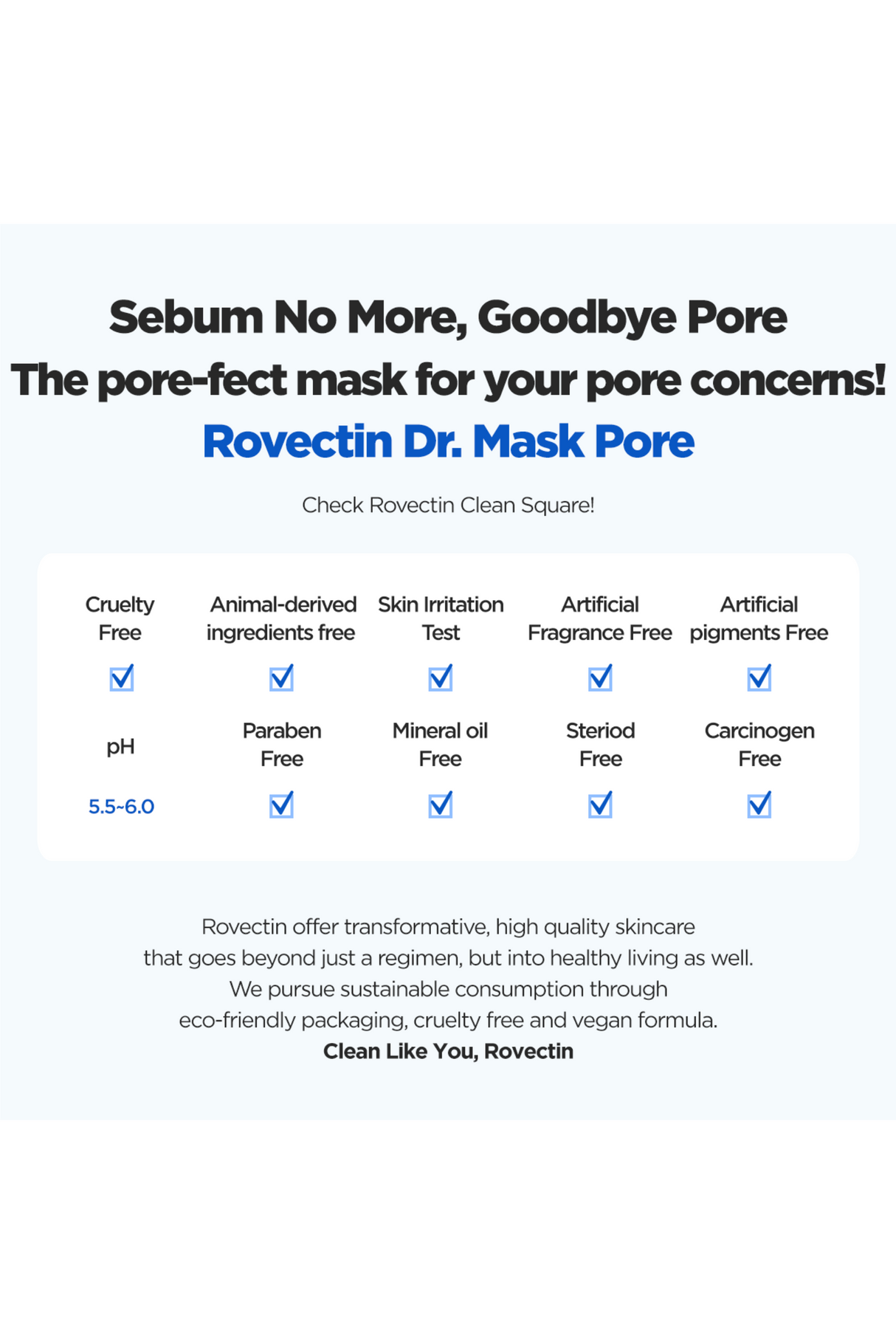 Dr. Mask Pore by Rovectin Skin Essentials