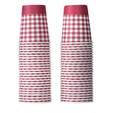 Picnic Themed 9 Oz Disposable Paper Cups 100 Pack by Hammont