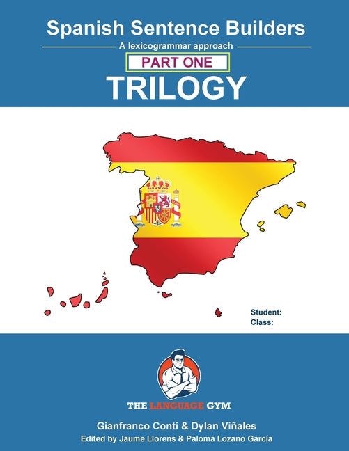 Spanish Sentence Builder TRILOGY - Part 1 - Paperback by Books by splitShops