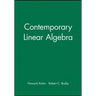 Student Solutions Manual to Accompany Contemporary Linear Algebra [With CDROM]