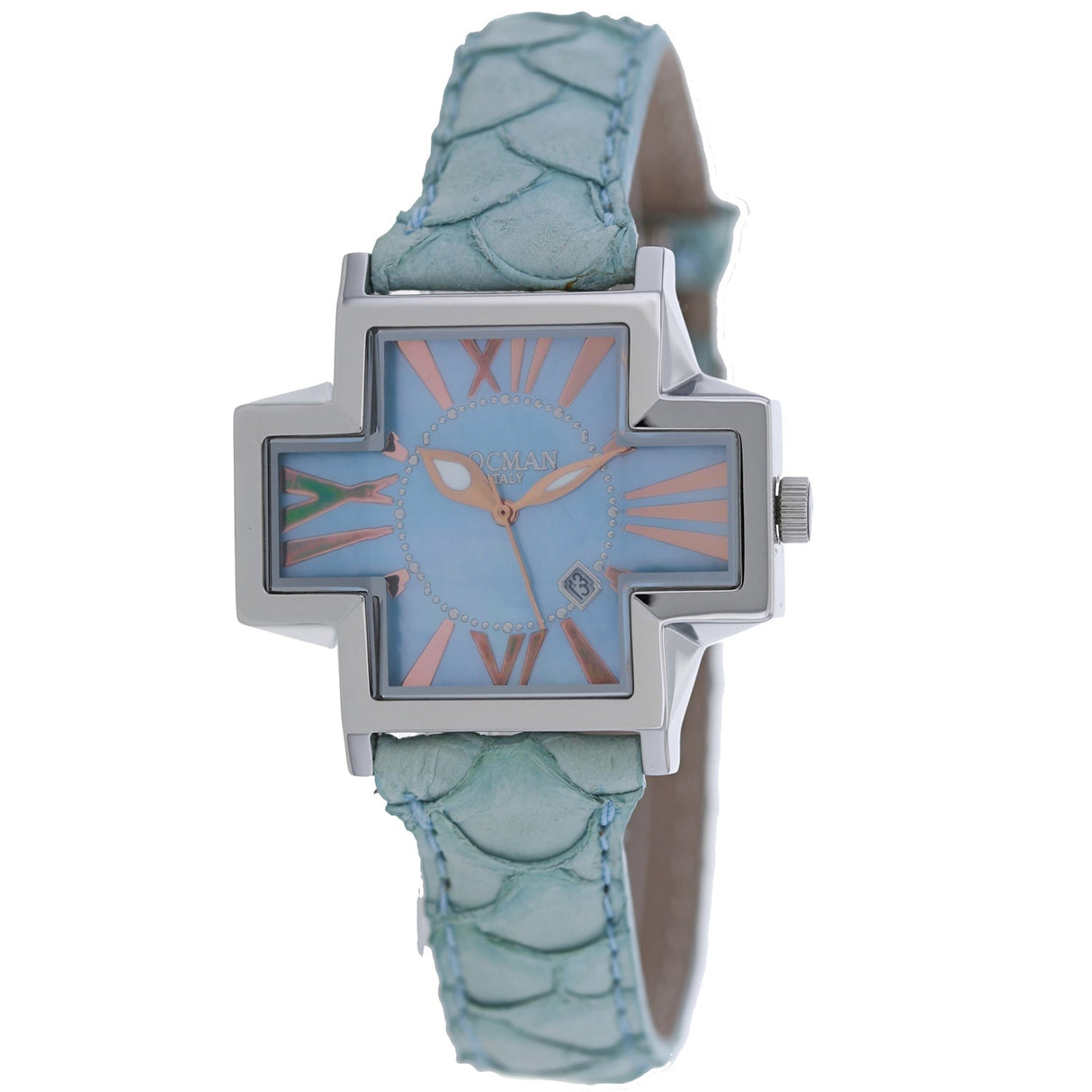 Locman Women's Italy Plus Mother of Pearl Dial Watch - 181MOPSK/SKKF by Balec Group