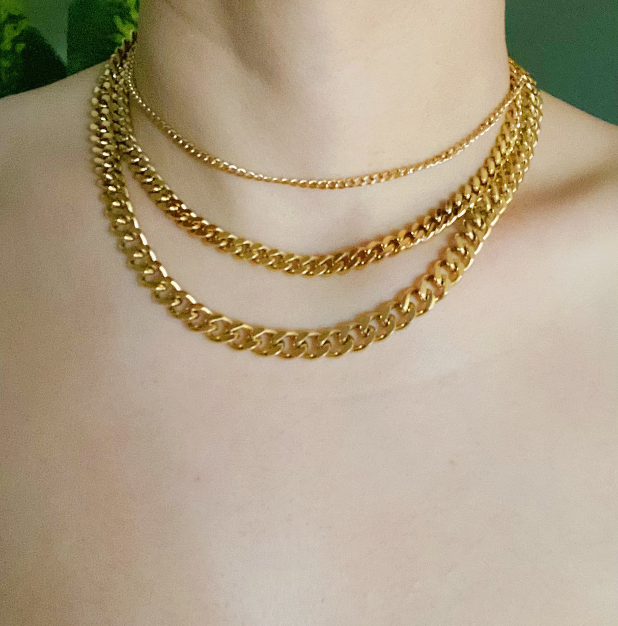 Stylish Cuban Chain Necklace by Ellisonyoung.com