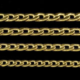 Miami Cuban Link Chain in Yellow Gold by Custom Gold Grillz