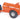 New Holland T7070 Tractor Blue with Abbey Single Axle Vacuum Tanker Orange 1/50 Diecast Model by Siku
