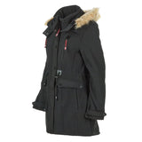 Canada Weather Gear Women's Softshell Anorak with Faux Fur Trim Hood by PROOZY