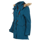 Canada Weather Gear Women's Softshell Anorak with Faux Fur Trim Hood by PROOZY