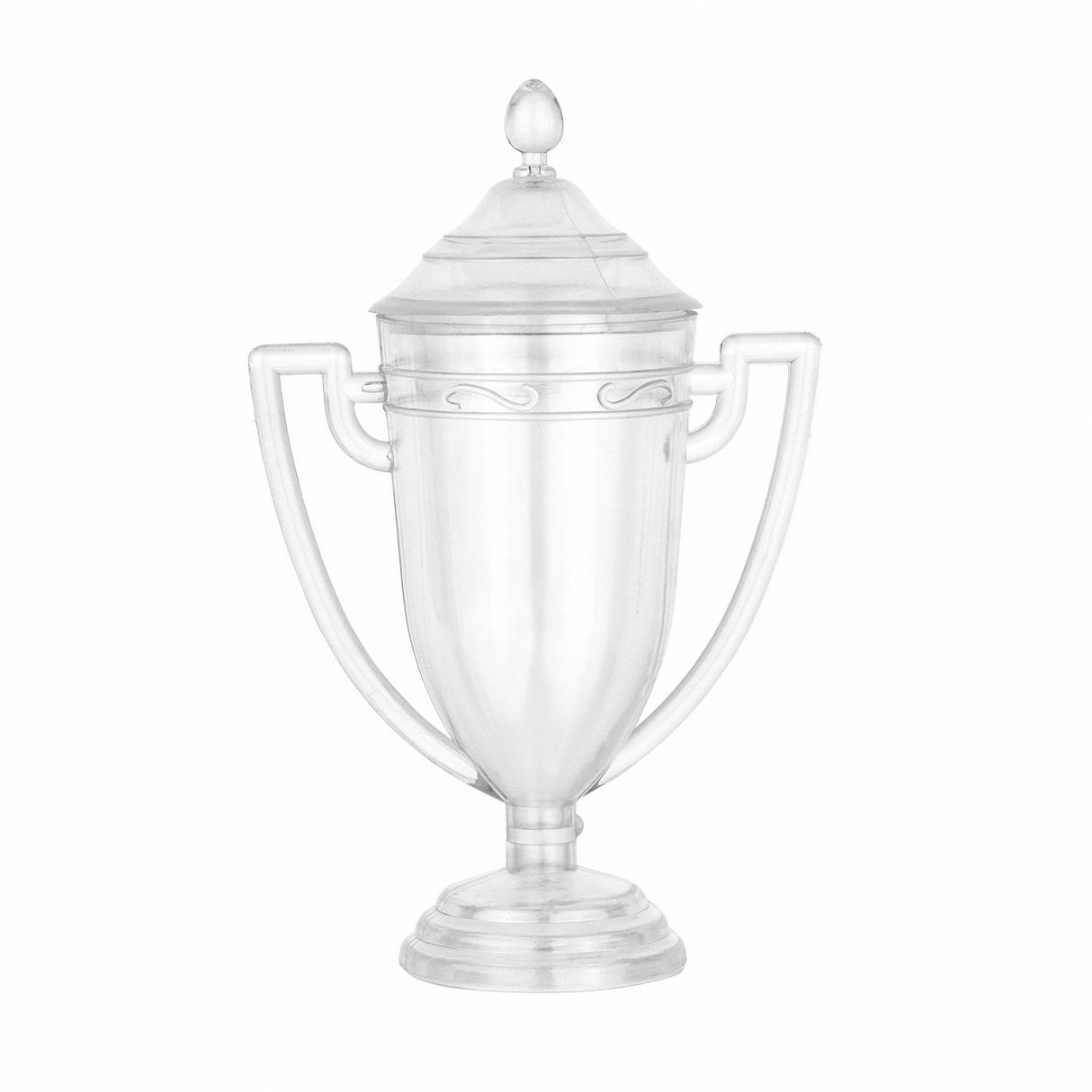 Trophy Cup Shaped Acrylic Candy Boxes 12 Pack 1.69"X3.5"X3.14" by Hammont