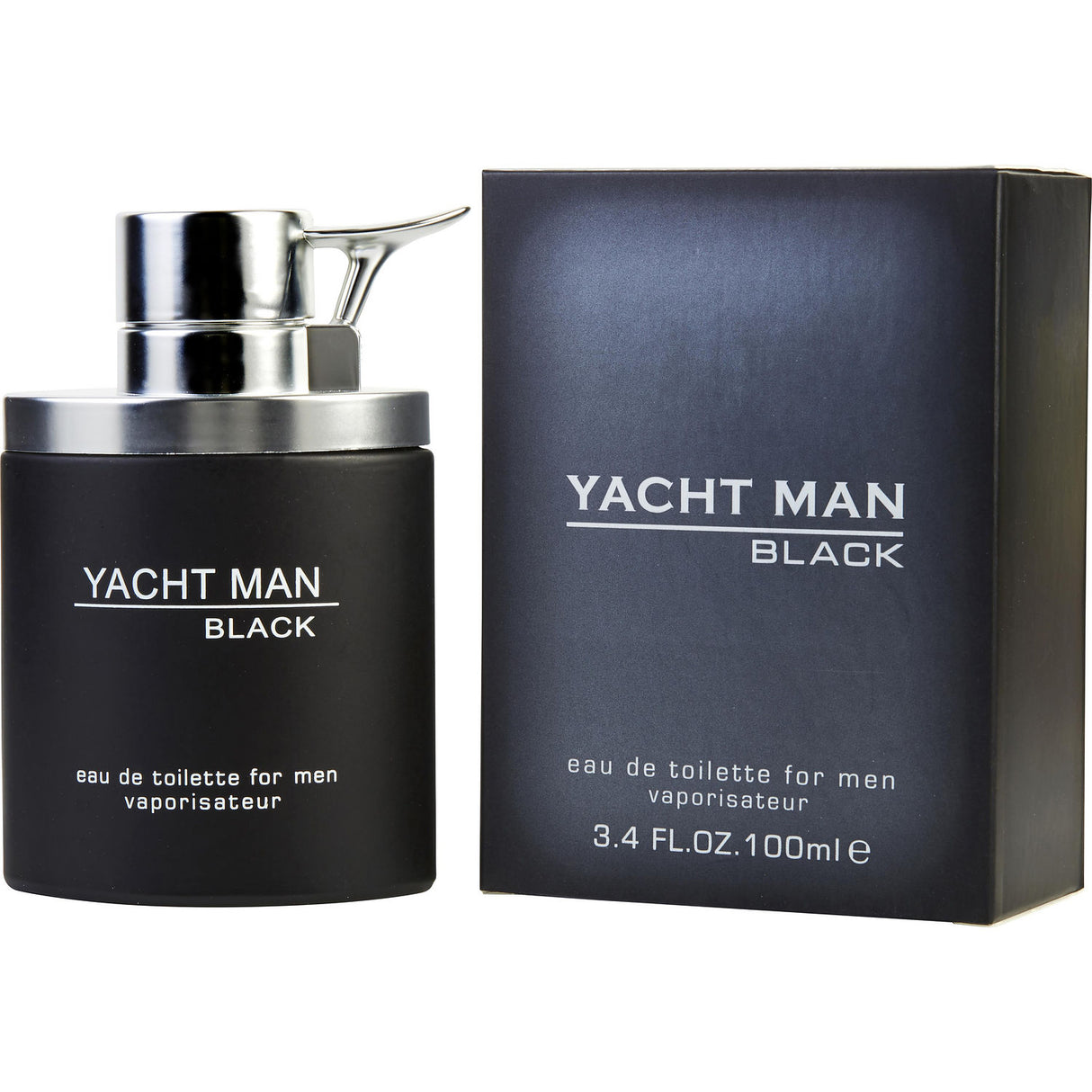 YACHT MAN BLACK by Myrurgia - EDT SPRAY 3.4 OZ - Men