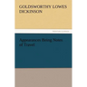 Appearances Being Notes of Travel