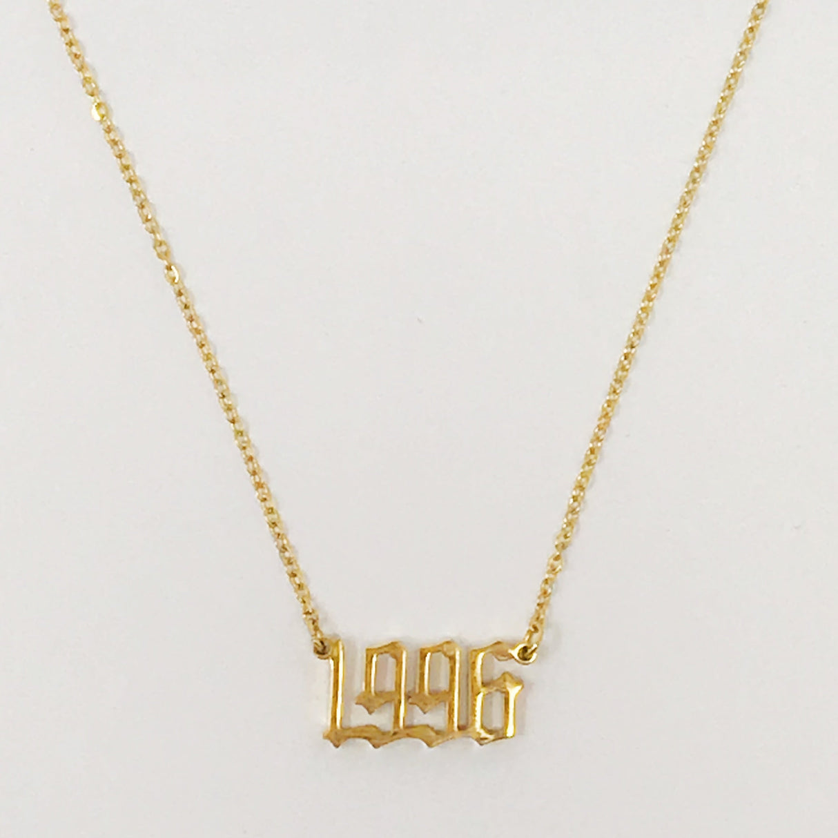 Birth Year Necklace by Ellisonyoung.com