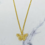 Butterfly In Flight Necklace by Ellisonyoung.com