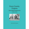 Essex County, Virginia Deed Book Abstracts, 1749-1751