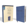 Niv, Premium Gift Bible, Leathersoft, Navy, Red Letter Edition, Indexed, Comfort Print