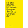 No One Belongs Here More Than You