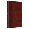 ESV Large Print Thinline Bible (Trutone, Burgundy/Red, Timeless Design)
