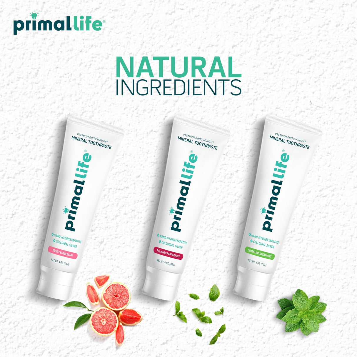 Toothpaste Package by Primal Life Organic II LLC