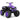 12V Kids Electric 4-Wheeler ATV Quad Ride On Car with LED Light-Purple