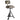 Swivel Hunting Chair Tripod Blind Stool with Detachable Backrest