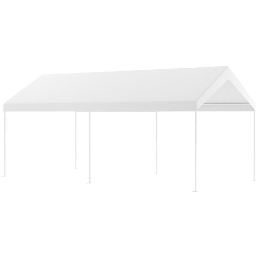 10 x 20 Feet Steel Frame Portable Car Canopy Shelter