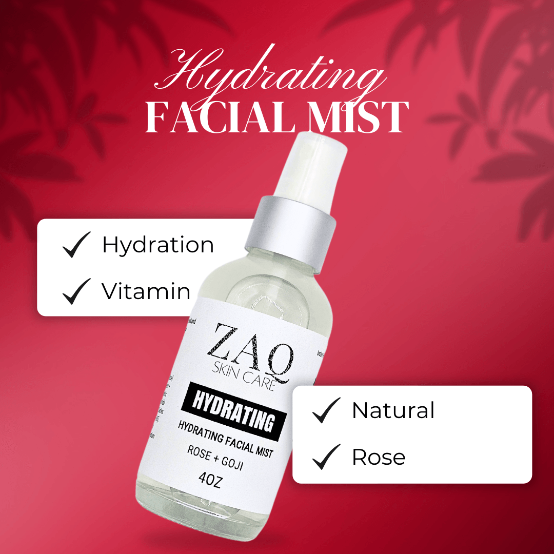 ZAQ Hydrating Rose + Goji Facial Mist by ZAQ Skin & Body