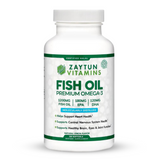 Halal Fish Oil Omega-3 (Halal Gelatin) Softgels by Zaytun Vitamins