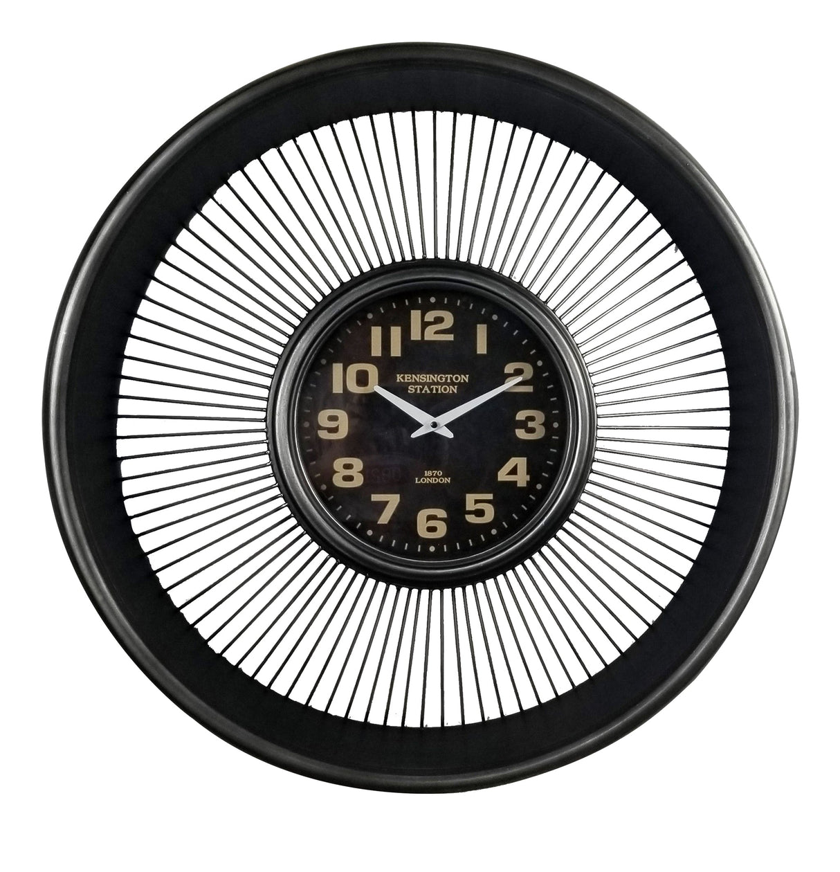 Wall clock - Jet Engine Wall Clock by Peterson Housewares & Artwares